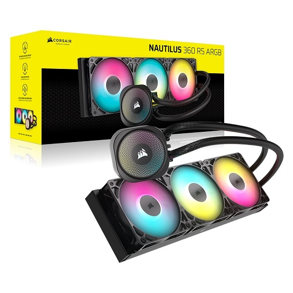 [CORSAIR] NAUTILUS 360 RS ARGB [CPU쿨러] [블랙]