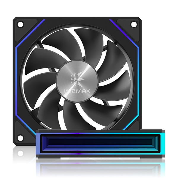 [마이크로닉스] WIZMAX ICEROCK G30-120 인피니티 aRGB PWM RVS [시스템쿨러/120mm] [블랙]