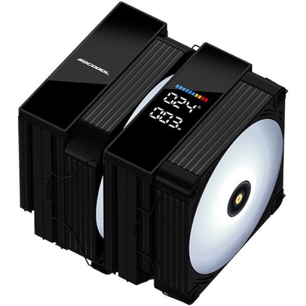 [3RSYS] Socoool RC1920 DIGITAL 쌍철봉 [CPU쿨러] [블랙]