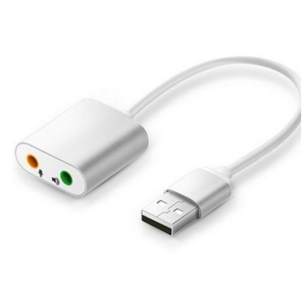 [티테크놀로지] T-USOUND71CS (외장형/USB2.0/가상7.1ch) [실버메탈]